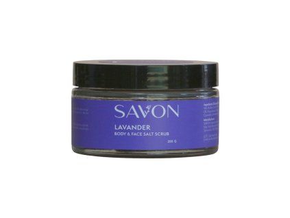 LAVENDER - peeling solny do ciała
