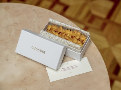 Máslové sušenky Savoy s mandlemi