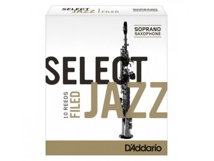 D'Addario Select Jazz Filed 3S plátek na soprán saxofon