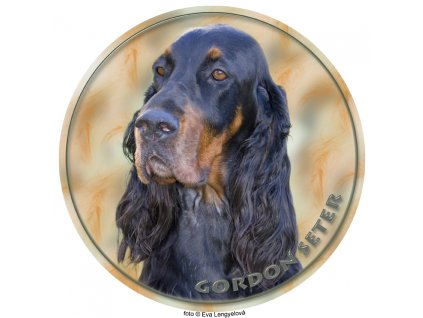 Nálepka Gordon Setter