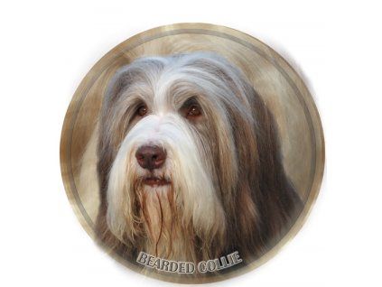 Nálepka Bearded kólia - Bearded collie