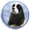 Nálepka Americký kokeršpaniel - American Cocker Spaniel
