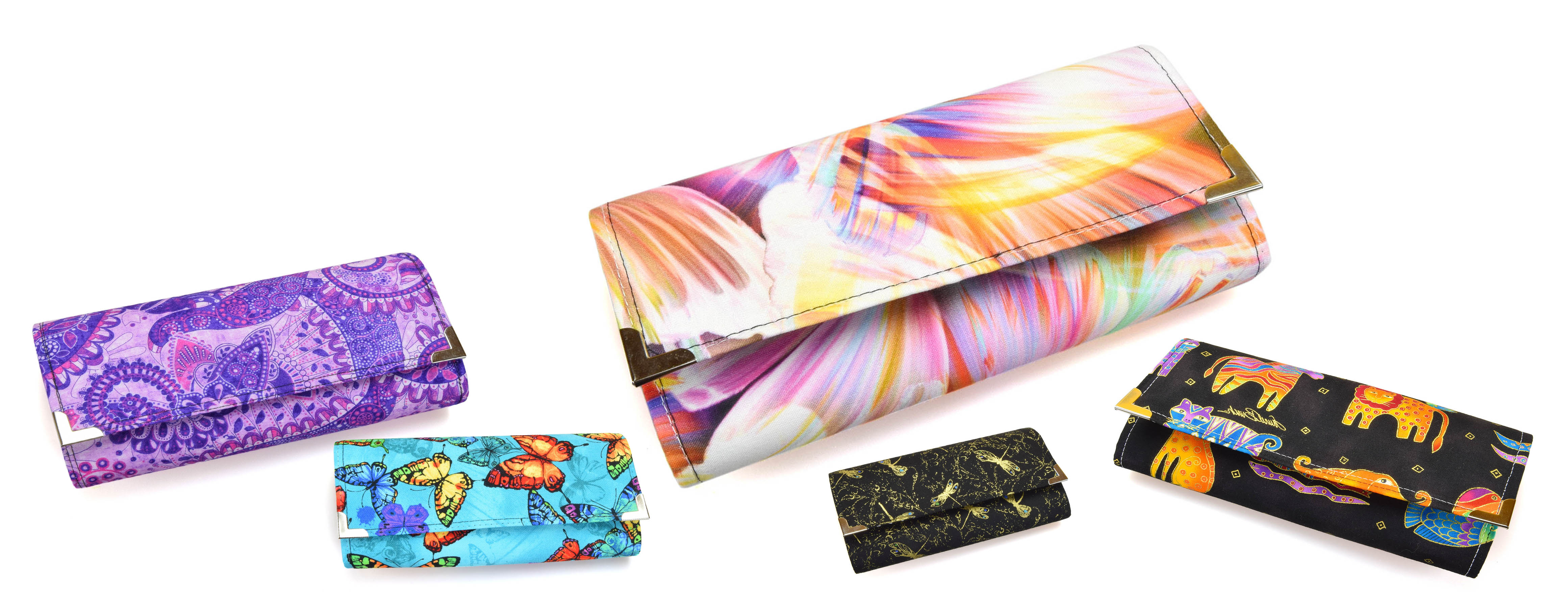 Ručně šité peněženky