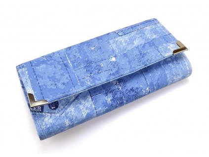 Peněženka s džínovým vzorem