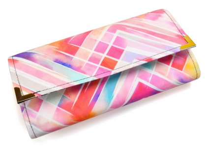 peněženka - barevná abstrakce