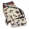Crossbody kabelka se kočkami