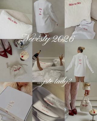 Nevěsty 2026 👰🏼‍♀️.. It’s hereeeee !!!🤍✨ Aaaaare yooooou reaaaaadyy ? Je na čase spřádat #bridalstuff 🫶🏻. #saynomore...