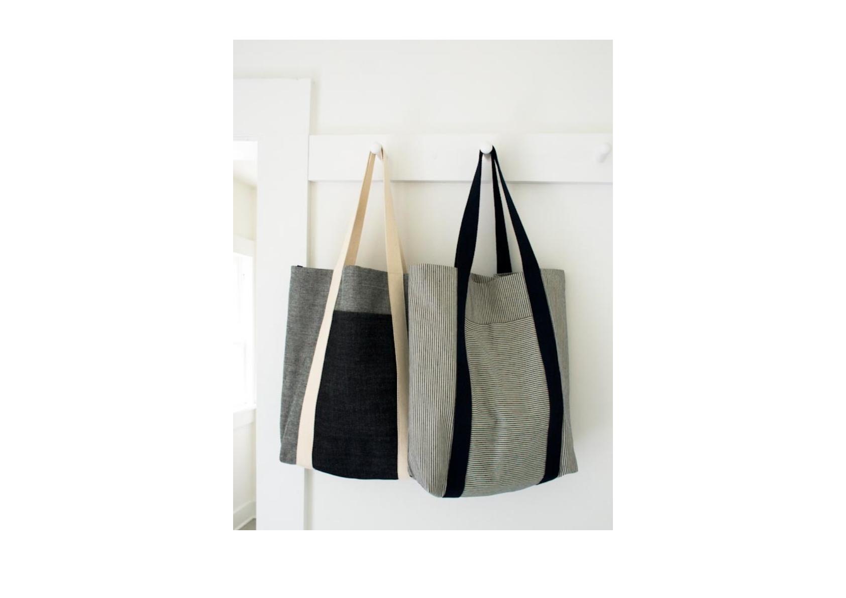 Fotonávod na velkou pevnou nákupní tašku i pro začátečníky