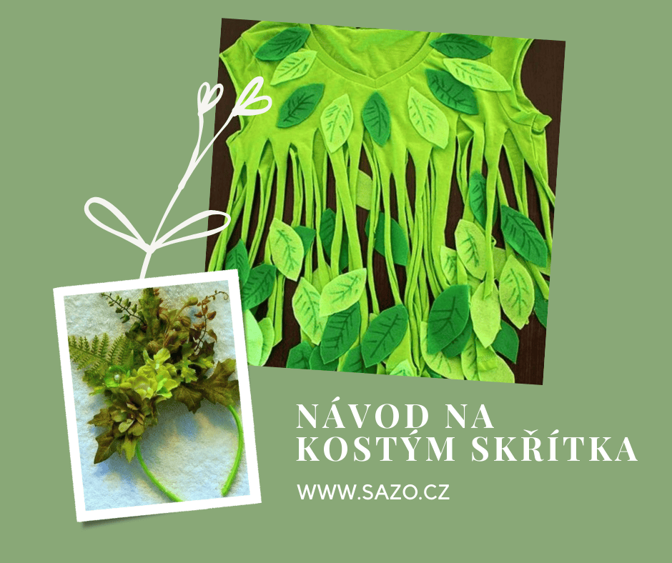 Fotonávod na kostým skřítka pro holky i kluky