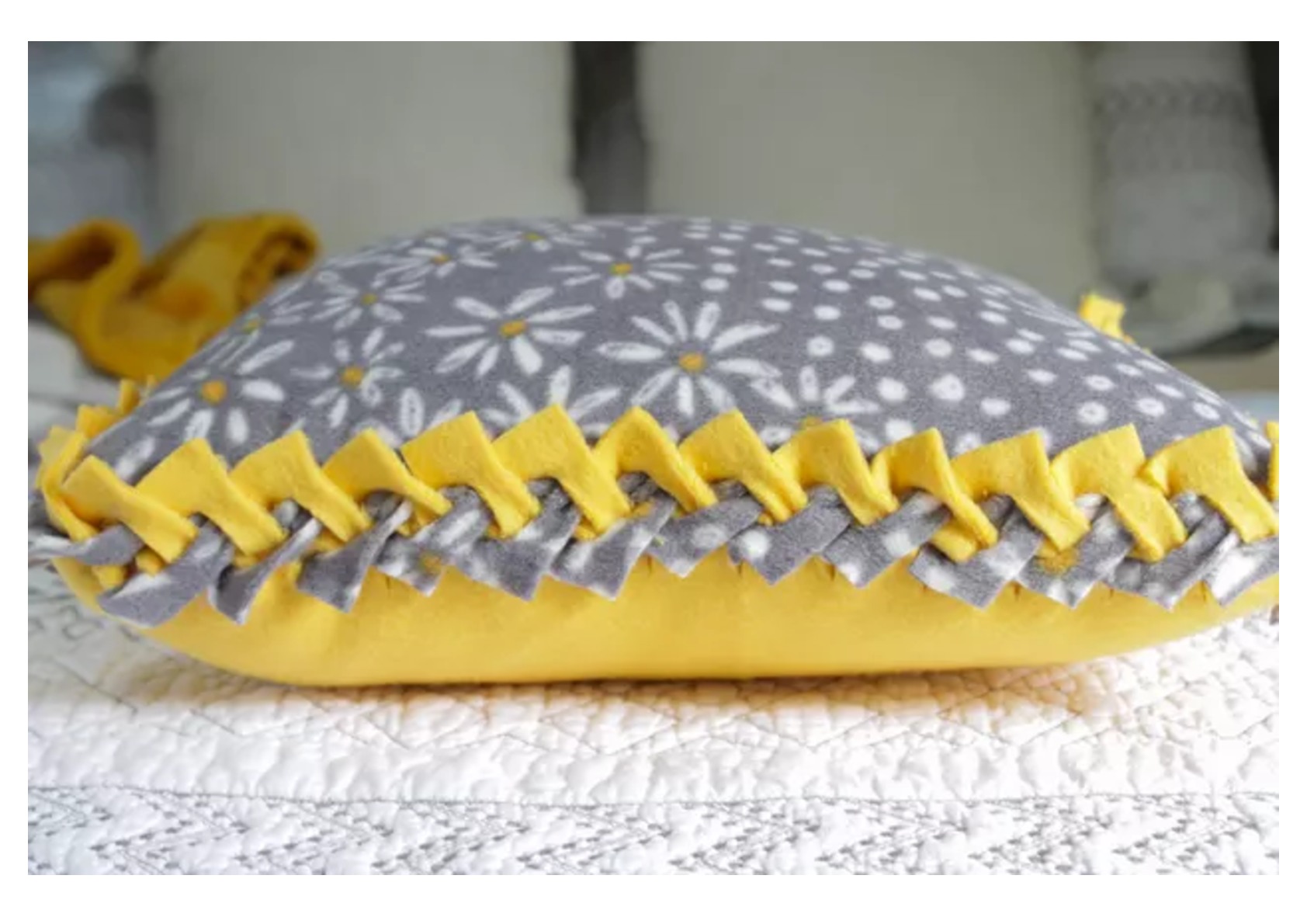 Povlak na polštář bez šití