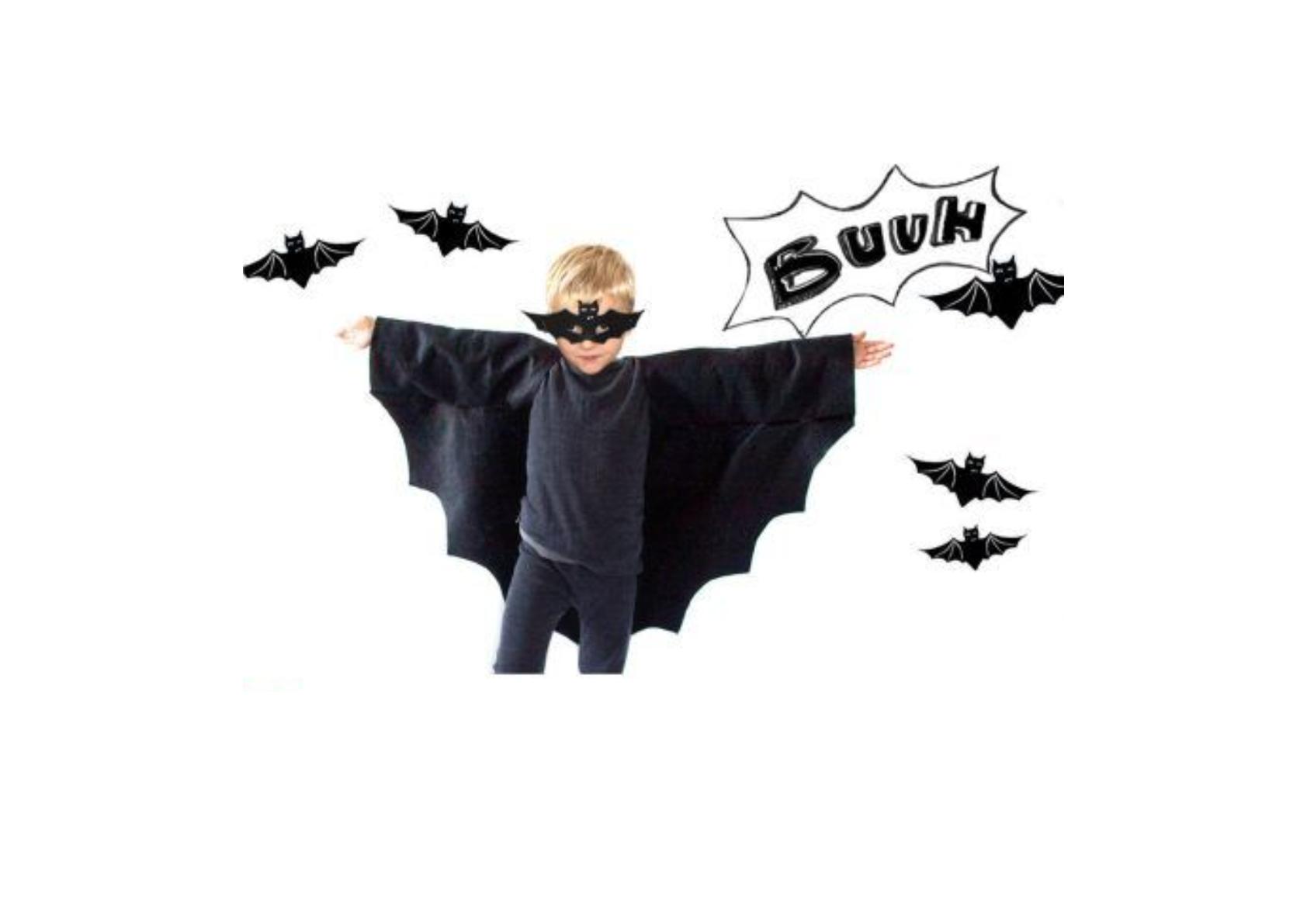 Návod na plášť batmana, spidermana a dračí převlek