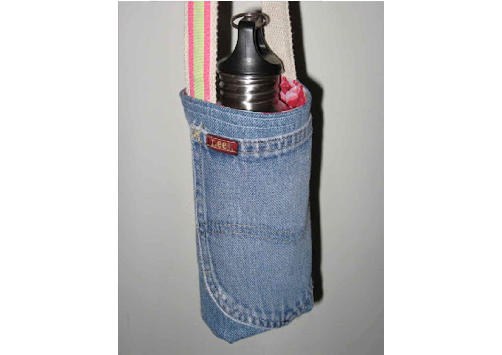 Fotonávod krok za krokem na tašku na lahev