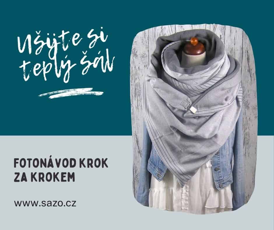 Fotonávod na úžasný velký teplý šál