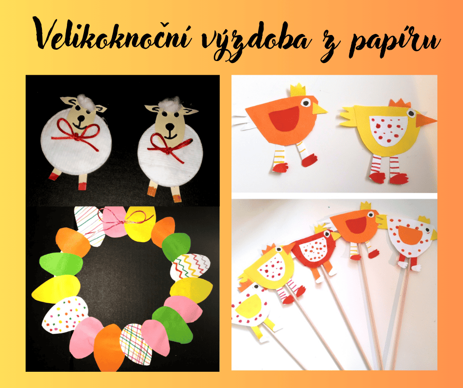 Vyrobte Velikonoční výzdobu s dětmi