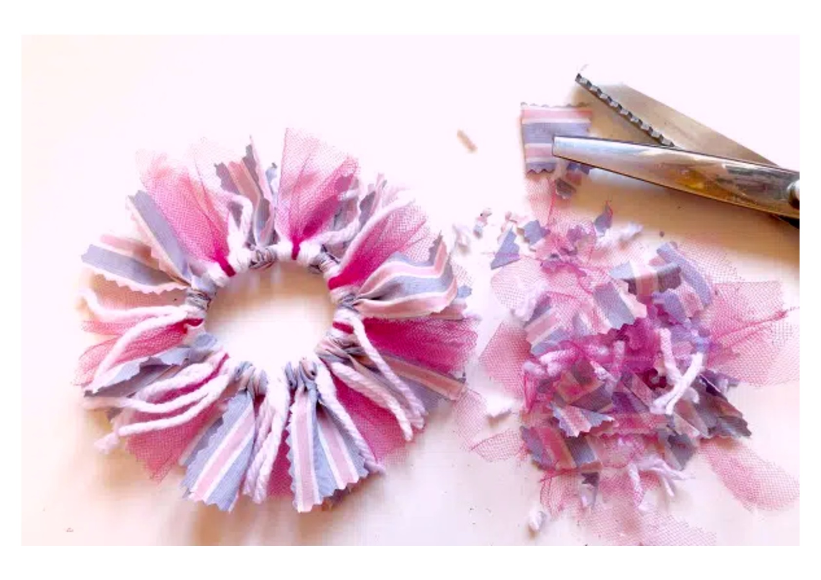 Tylová gumička do vlasů bez šití