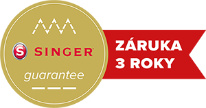Prodloužená záruka 3 roky na stroje Singer