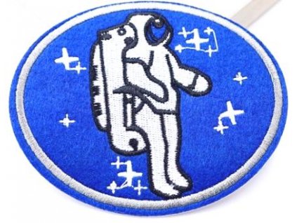 nažehlovačka znak kosmonaut