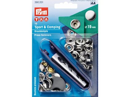 Prym sport 15 mm, nikl