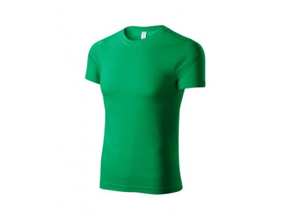 tričko dětské tmavě zelené 2