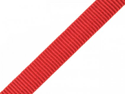 popruh syntetický 15 mm červený