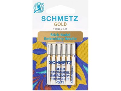 jehly schmetz embroidery gold 75
