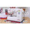 Janome Juno J15 rozmery