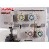 Overlock Janome 990D + 4 patky zdarma  + prodloužená záruka + dlaňové nůžky