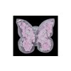 flitrový nazehlovaci motyl růžový