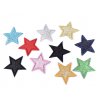 Nažehlovačka Hvězda s glitry, 65 mm