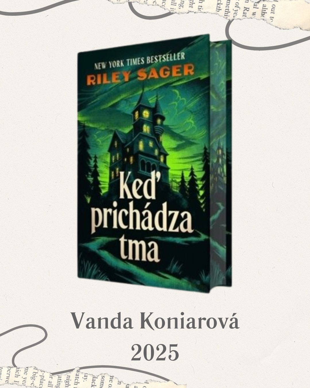 Keď prichádza tma – Riley Sager (preklad Vandy Koniarovej)