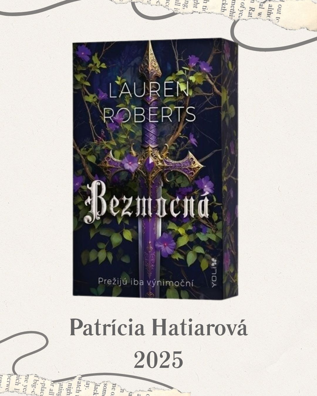 Lauren Roberts – Bezmocná (preklad Patrície Hatiarovej)