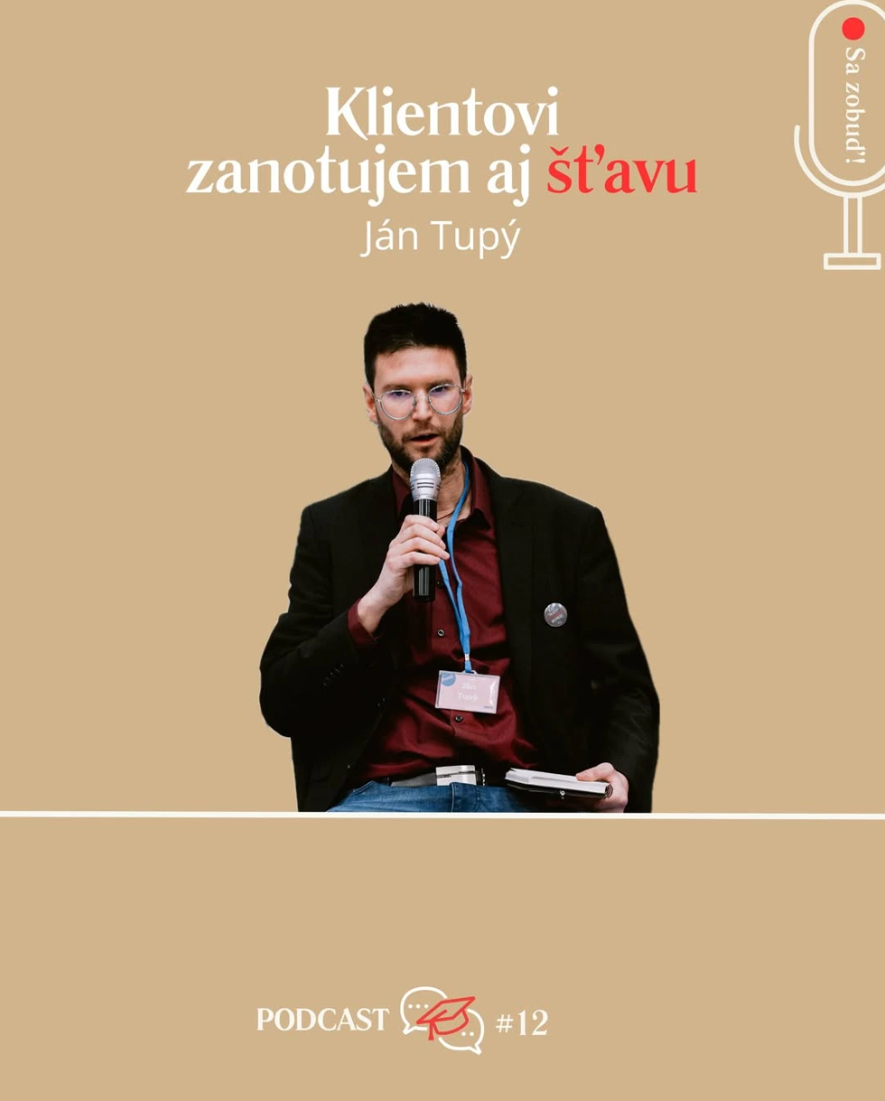 Ján Tupý: I take notes even on the energy in the speech 🧃📝