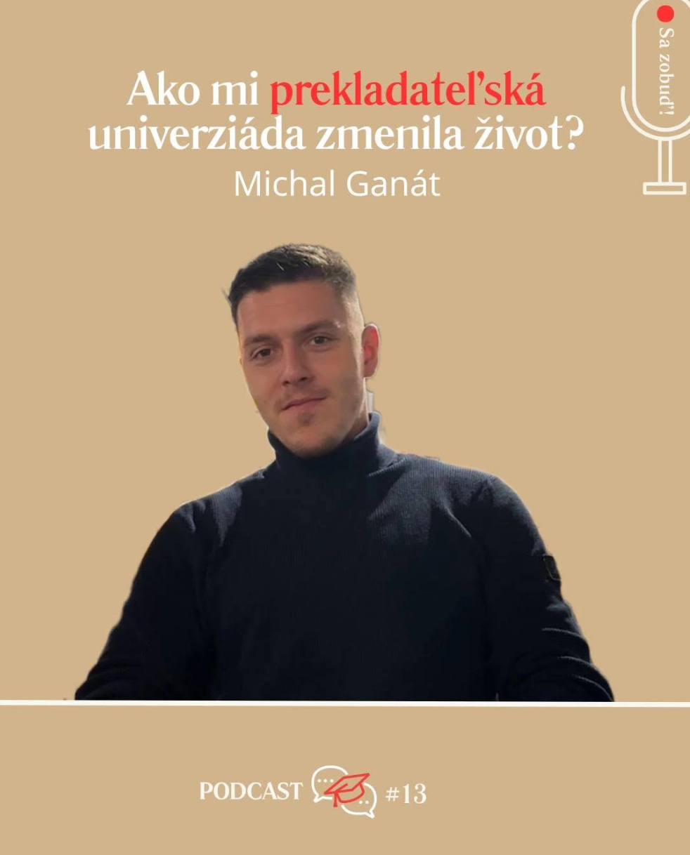 Michal Ganát: How did the university translation competition change my life? 🙌🏻
