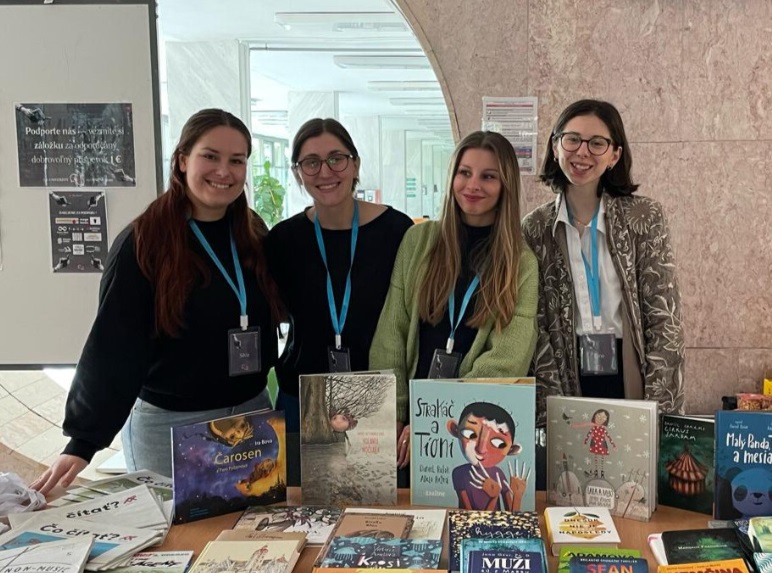 Bücher-Swap an der Universität Prešov in Prešov (UNIPO)