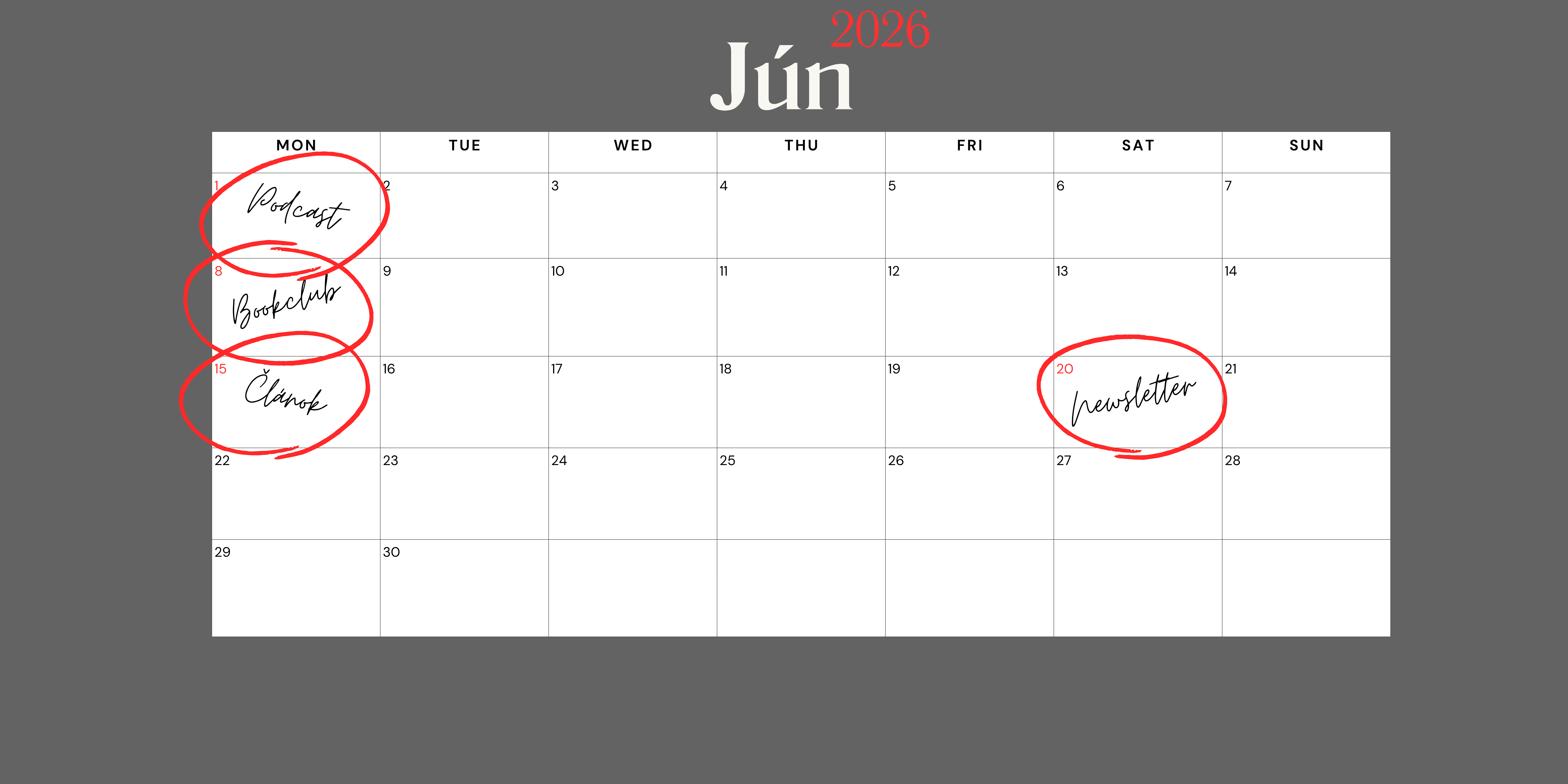 Events Calendar