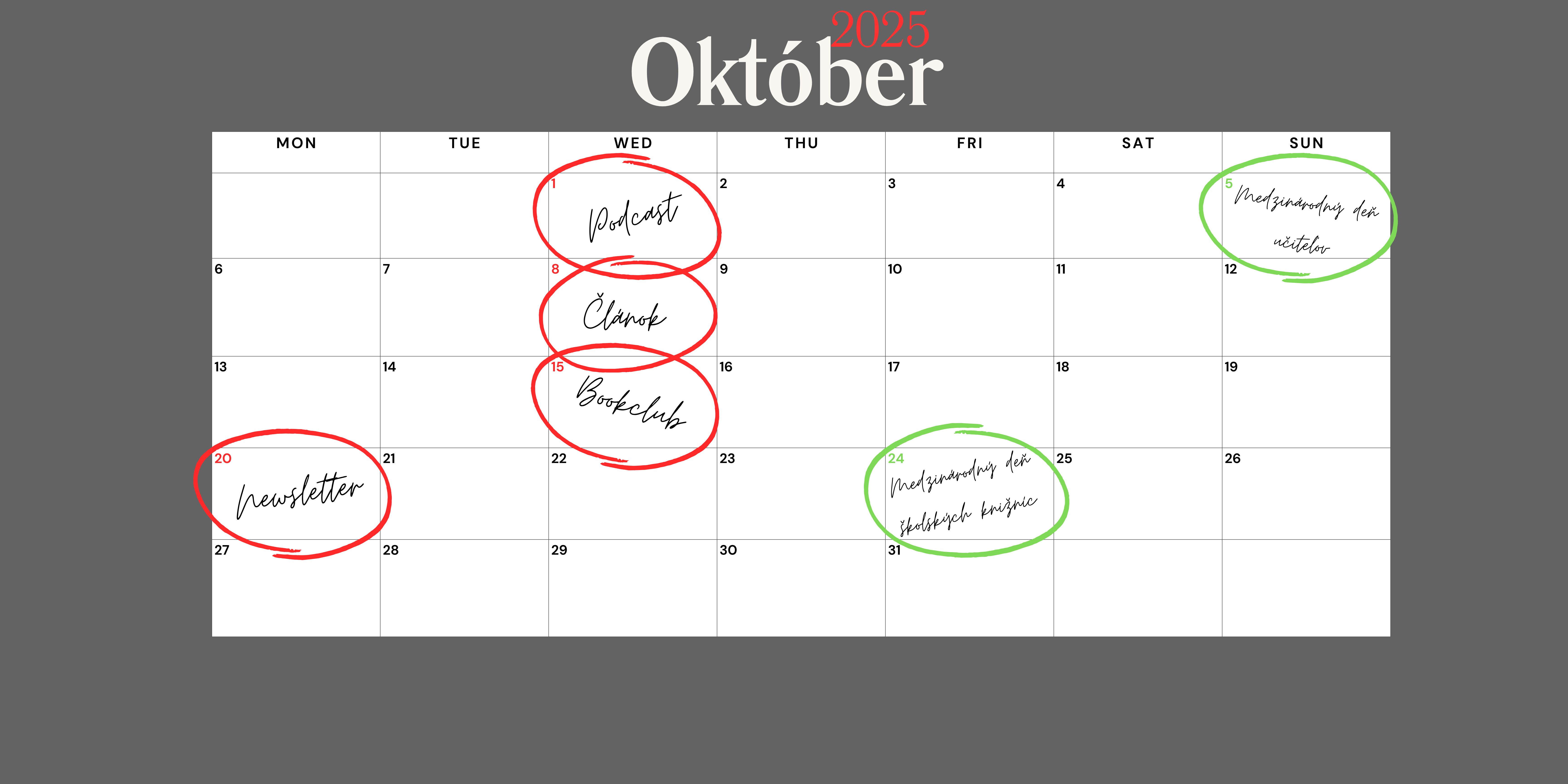 Veranstaltungskalender