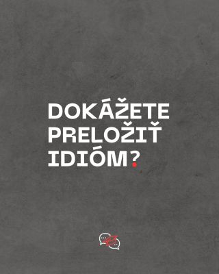🇬🇧 Čo vám napadlo, keď ste prvý raz počuli frázu „to catch someone’s eye“? Tento anglický frazeologizmus nevyjadruje, že...