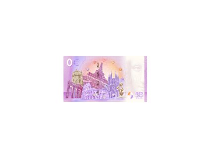 Sběratelská bankovka Leuchtturm Zero Euro "Faro Della Vittoria"