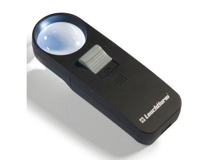 pocket magnifier 7 x with integrated led lamp