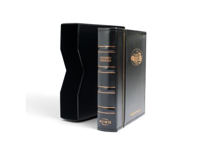 numis album for pressed pennies incl5x plastic sheets and slipcase