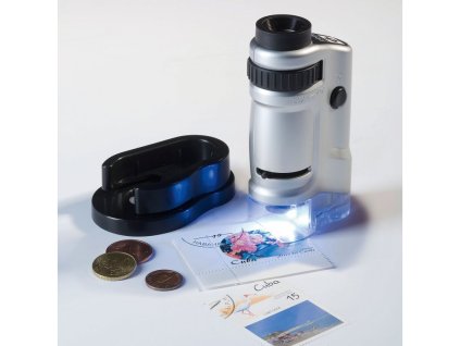 Mikroskop s osvětlením, 20x - 40x zvětšení