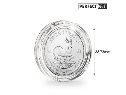 ultra perfect fit coin capsules for 1 oz silver 39 mmegkrugerrand britannia pack 10