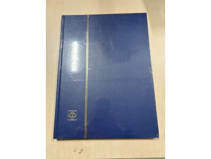 Album na známky 16 bÍlých stran, A4, modré - POŠKOZENÉ