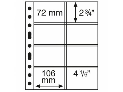 16106 albove listy grande 8 kapes 106 x 72 mm