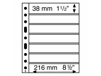 16121 albove listy grande 7 kapes 216 x 38 mm