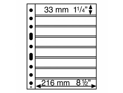 16124 albove listy grande 8 kapes 216 x 33 mm