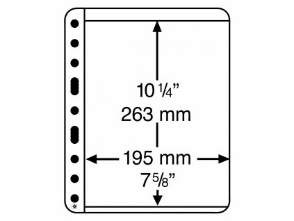 16425 albove listy vario plus 1 kapsa 195 x 263 mm
