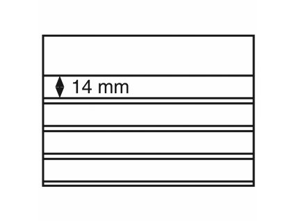 Volné karty, 4 řádky, 158 x 113 mm (Typ Tvrzené PVC)