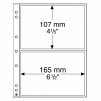 Albové listy NUMIS (Velikost 165 x 107 mm (2 kapsy))