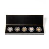 luxor coin box for five coins in uni grips l round coin capsule